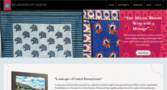 Desktop Screenshot of bellefontemuseum.org